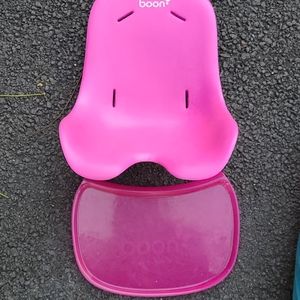 Boon high chair insert and tray